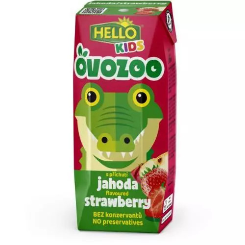 Hello ovozoo jablko 250ML