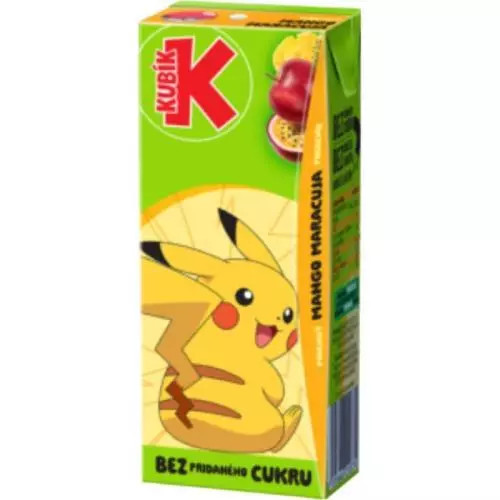 Kubík pokémon mango marakuja 0,2L