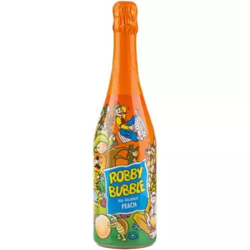 Robby Bubble dětský nápoj broskev 1,5L