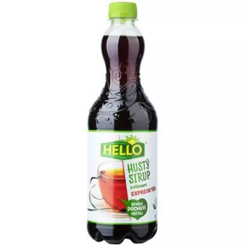 Hello hustý sirup expreso tea 0,7L