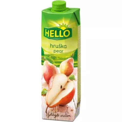 Hello džus hruškový nektar 1L