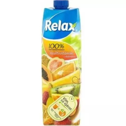 Relax džus 100% multivitamín 1L