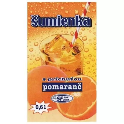 SoftDrink šuměnka pomerančová 10g