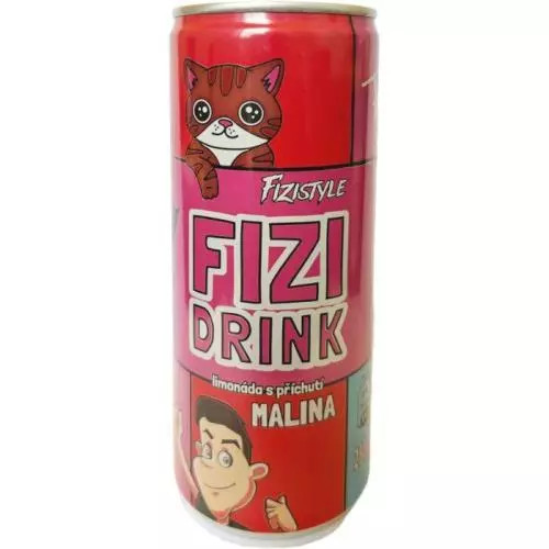 FIZI DRINK limonáda s příchutí malina 250ML