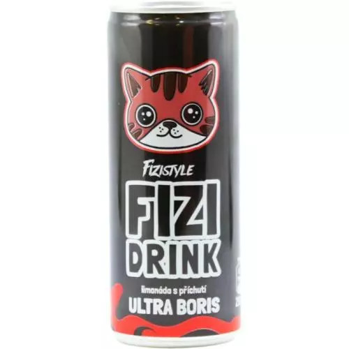 FIZI DRINK limonáda s příchutí ultra boris 250ML