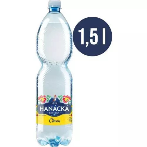 Hanácká kyselka citron 1,5L