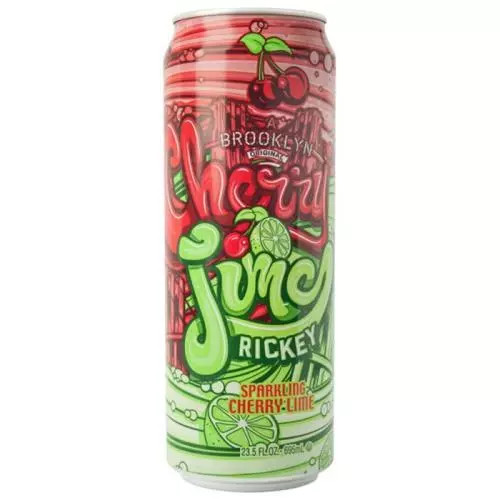 Arizona tea sparkling cherry lime rickey 0,65L