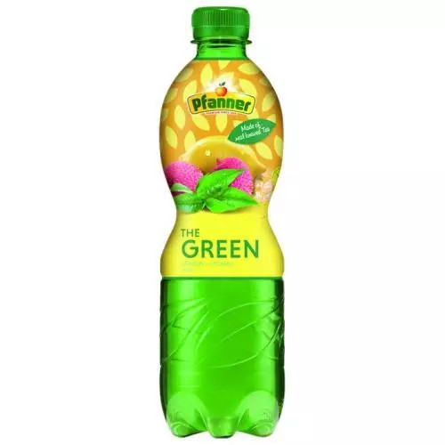 Pfanner zelený čaj lemon lychee 0,5L