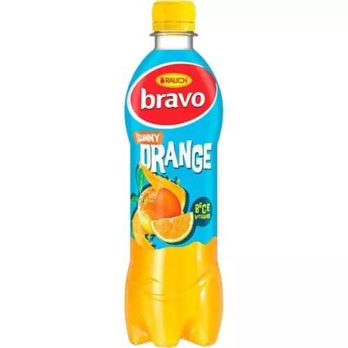 Rauch Bravo sunny pomeranč 0,5L