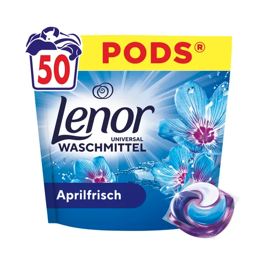 Lenor kaps (50PD/bal) univ Aprilfrisch