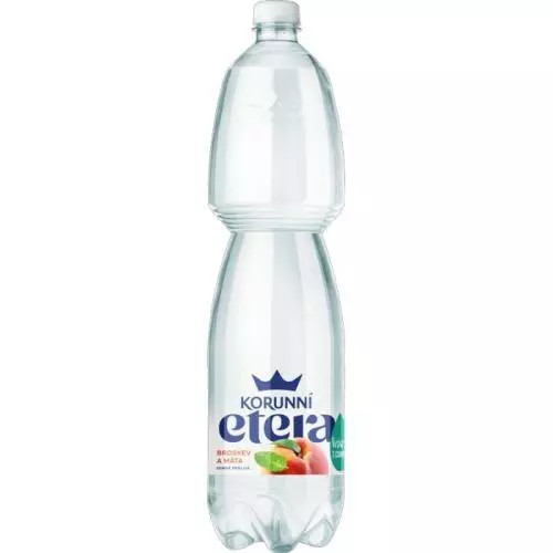 Korunní etera broskev máta 1,5L