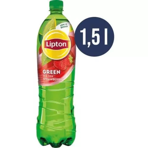 Lipton green strawberry 1,5L