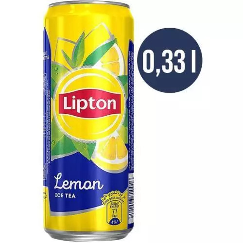 Lipton ice tea lemon 0,33L plech