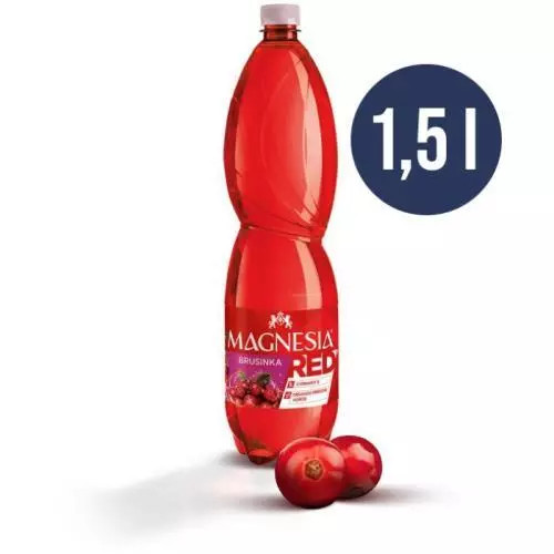 Magnesia Red brusinka 1,5L