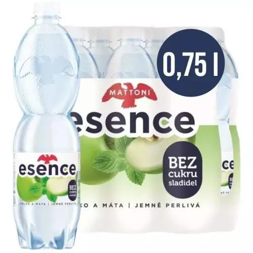 Mattoni esence jablko a máta 0,75L