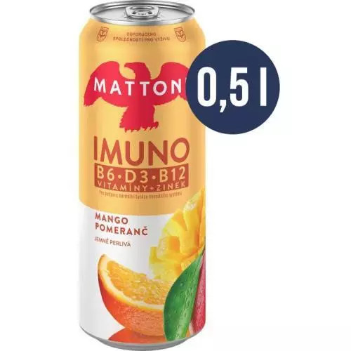 Mattoni imuno pomerančmango 0,5L plech