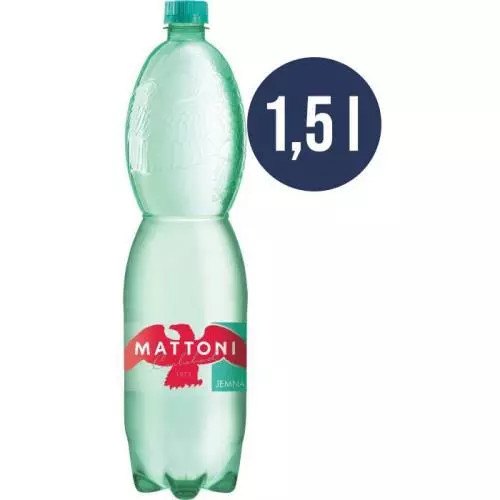 Mattoni jemně perlivá 1,5L