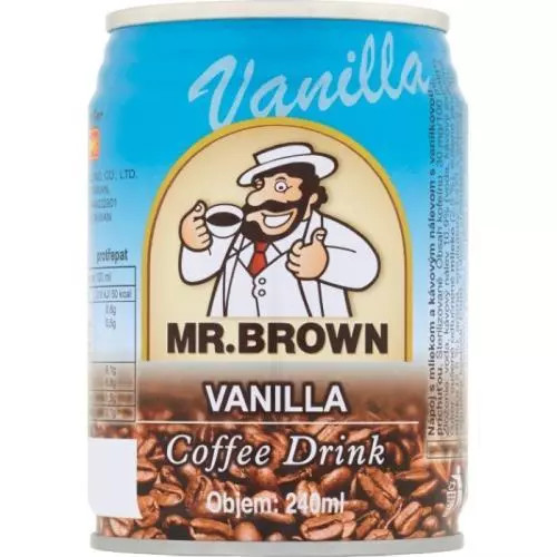 Mr. Brown ledová káva vanilla 0,24L