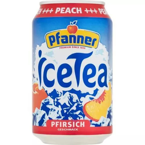 Pfanner iceTea broskev 0,33L