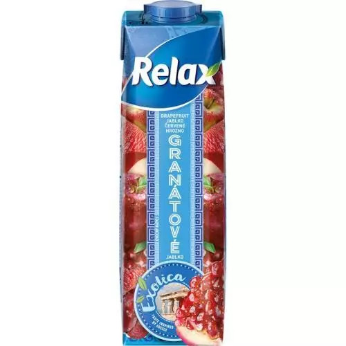 Relax džus exotica granátové jablko 1L