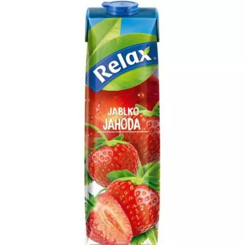 Relax džus select jablko jahoda 1L