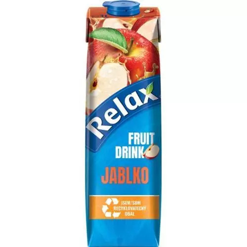 Relax fruit drink jablko 1L