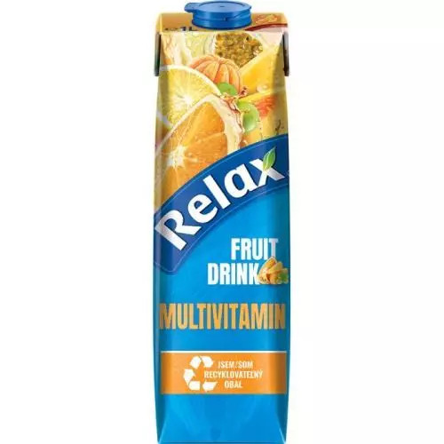 Relax fruit drink multivitamín 1L
