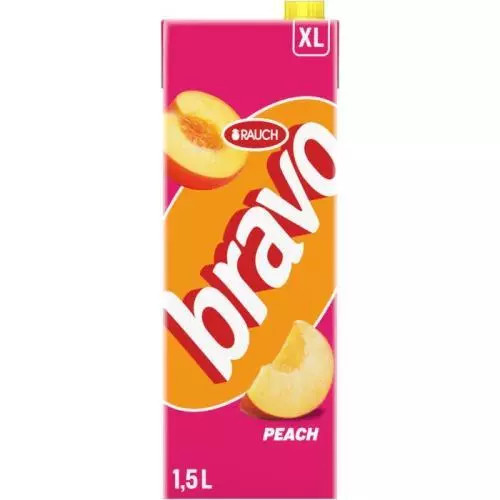 Rauch bravo broskev 1,5L