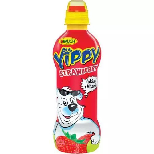 Rauch Yippy jahoda 0,33L