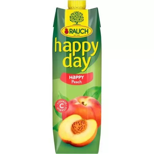 Rauch Happy Day džus broskev 1L