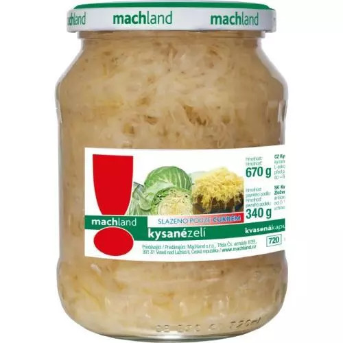 Machland kysané zelí 720ML/670G