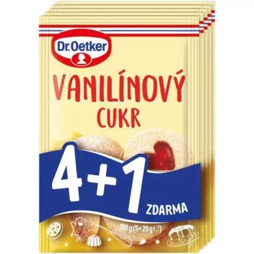 Dr.Oetker cukr vanilínový 5x20g