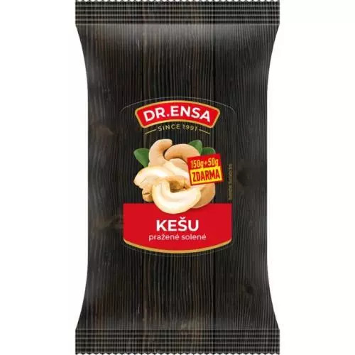 Dr.Ensa kešu pražené solené 150g50g