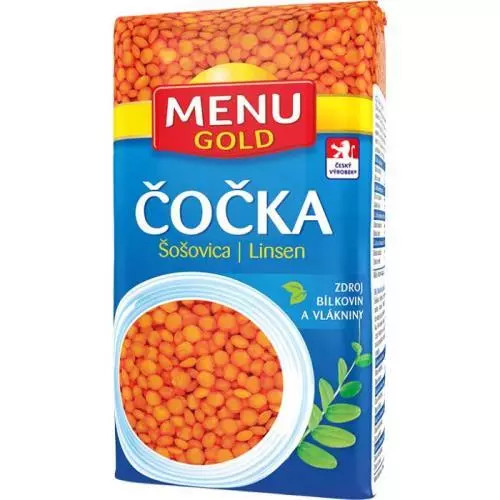 Menu Gold čočka červená celá 500g