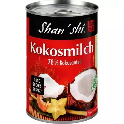 Shan Shi kokosové mléko 400ML