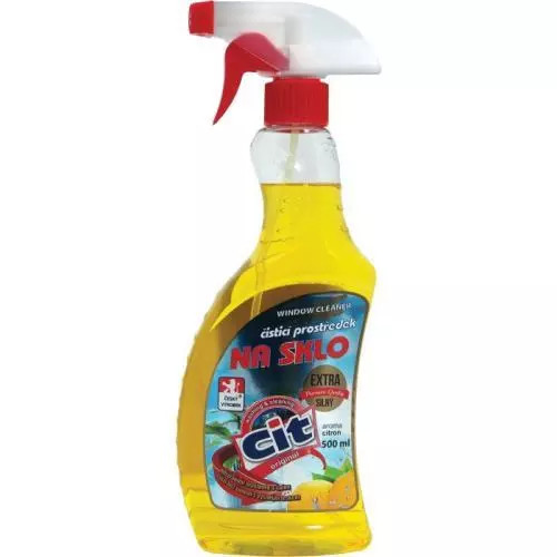 Cit čistič na sklo 500ml Lemon