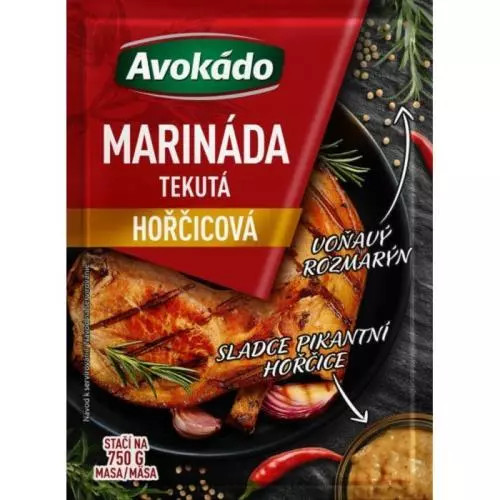 Avokádo marináda hořčicová 80ML