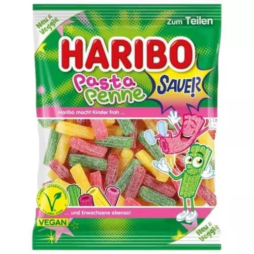 Haribo pasta penne sauer veggie 160g N2 LE
