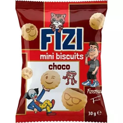 Fizi Mini biscuits choco 30g