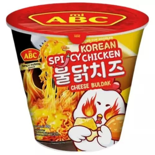 ABC Cup buldak korean spicy chicken cheese 80g