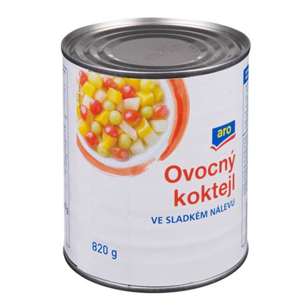 aro Koktejl ovocný Evropa 6 x 820 g