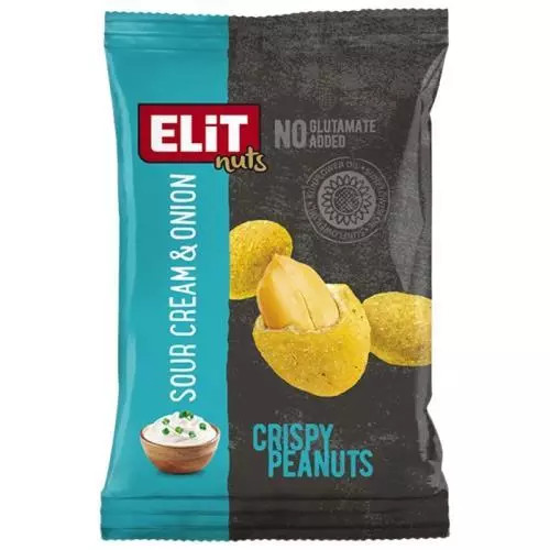 Elit crispy peanuts sour cream onio 70g