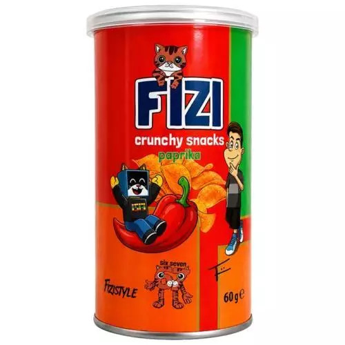 Fizi Crunchy snacks paprika 60g