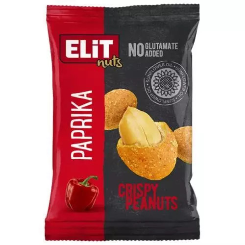 Elit crispy peanuts paprika 70g
