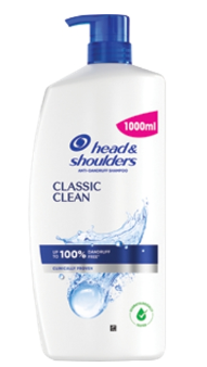 Head&Shoulders šampon 1000ml Classic Clean s pumpou