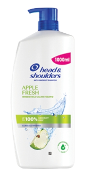 Head&Shoulders šampon 1000ml Apple s pumpou