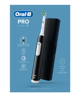 OralB EL.ZK PRO Series1 s pouzdrem černý