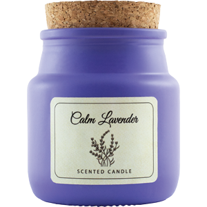 Q Home svíčka 85g Calm Lavender korek