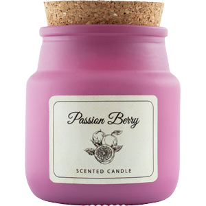 Q Home svíčka 85g Passion Berry korek