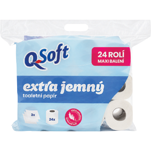 Q Soft toal pap 3vr(24ks/fol)Bílý 396m